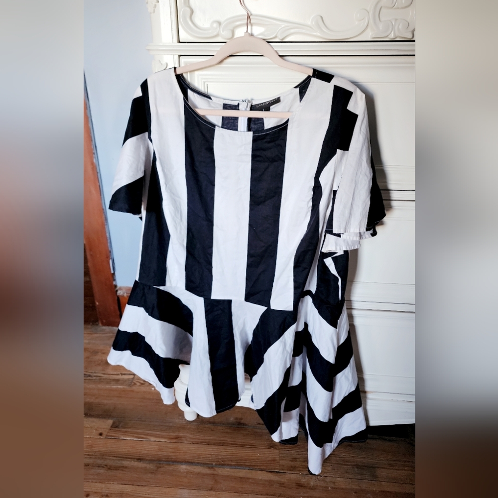 Lane Bryant Striped Blouse, Size 26